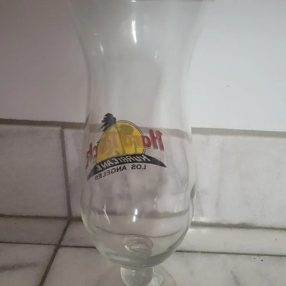 HARD ROCK CAFE Los Angeles Hurricane Glass (Original Edition)